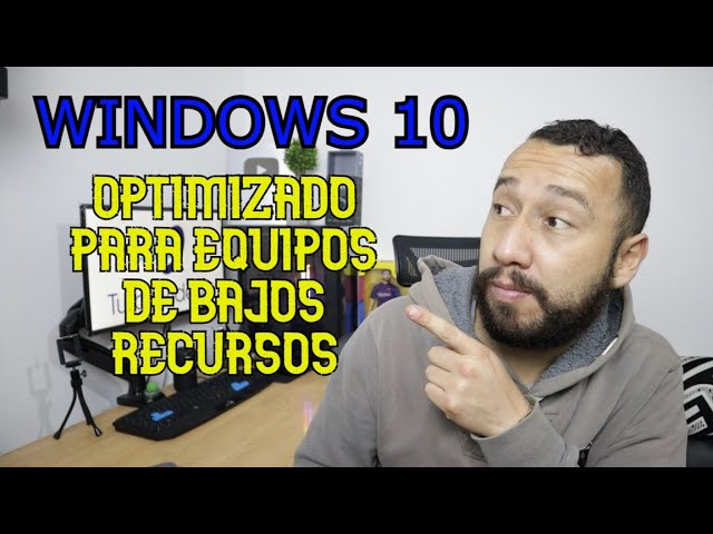 Windows 10 Iso Con Bajos Recursos WINDOWS 10 OPTIMIZADO PARA GAMERS Y EQUIPOS DE BAJOS RECURSOS - YouTube