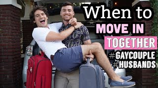 When To Move In Together Relationship Advice Couple Pj & Thomas