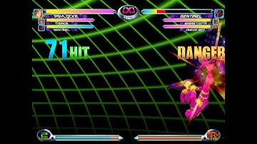 Mvc2 Psylocke/Sent/Thanos Combo