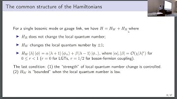 QIP 2022 | Provably accurate simulation of gauge theories and bosonic systems (Yu Tong)