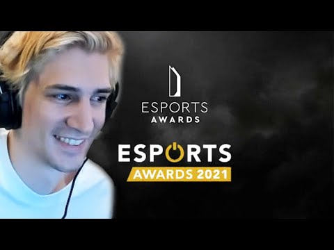 xQc Reacts to the Esports Awards 2021