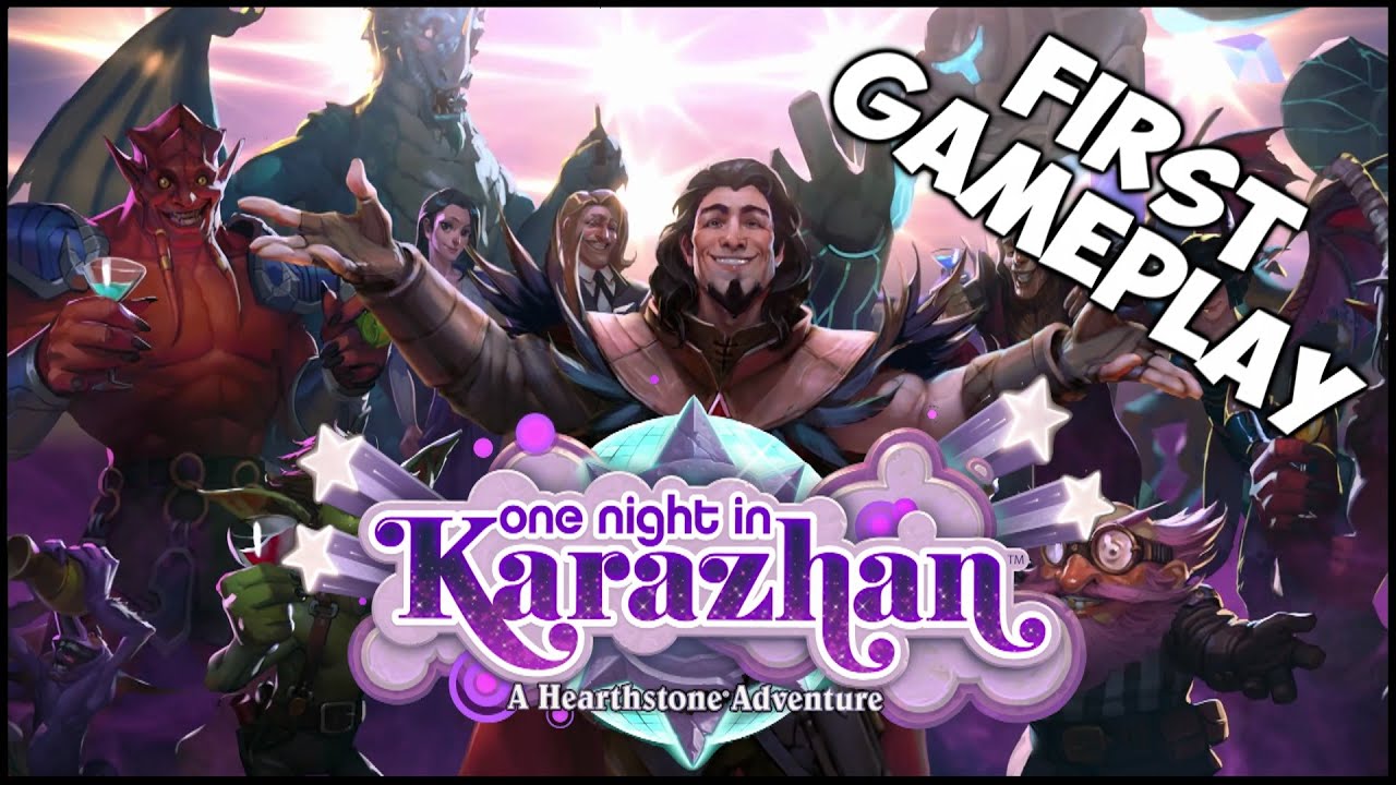 NEW ADVENTURE KARAZHAN FIRST GAMEPLAY [Hearthstone]