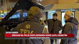 Göksun’da Geniş Kapsamlı Trafik Denetimi! Plakasız Motosikletlere Ceza Yağdı