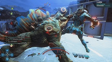 Mass Effect Andromeda Multiplayer - Playing with Female Human Infiltrator