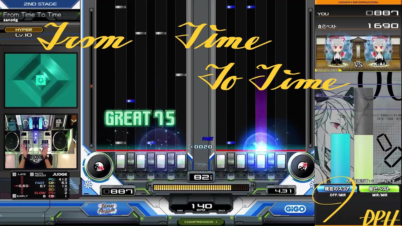 左MIRROR】From Time To Time (DPH☆10)【beatmania IIDX 33 Sparkle