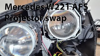 Mercedes S Class W221 2009-2013 Projector Swap