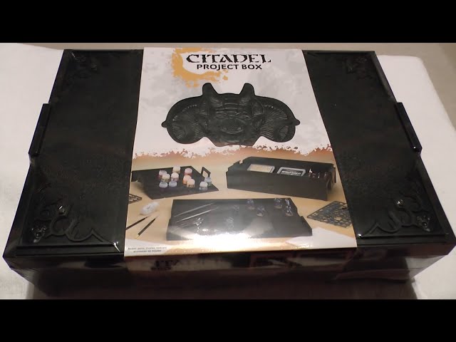 Citadel Project Box unboxing and review (WH40K) - YouTube