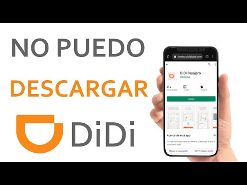 Por qué NO Puedo Descargar la APP de DIDI en mi Celular