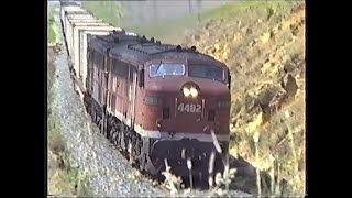 NSW Rail  1992 Nth Coast  Alco Heaven, part 1