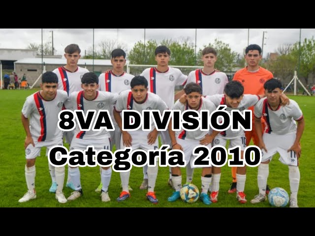 8VA DIVISIÓN - CATEGORÍA 2010 - ANÁLISIS DE LA TEMPORADA 2025 - Por Cristian Paladino