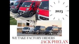 2023 Ram ProMaster Factory Order Announcement