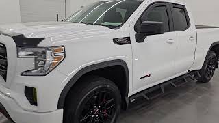 2019 GMC SIERRA 1500 DOUBLE SHORT ELEVATION SUMMIT WHITE 4K WALKAROUND 14426ZA SOLD!