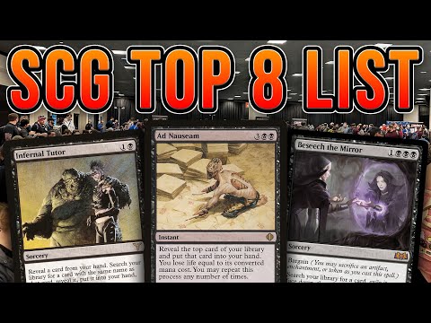 SCG PHILLY TOP 8 LIST! Ad Nauseam Tendrils — Legacy Beseech ANT Storm Combo | Magic: The Gathering