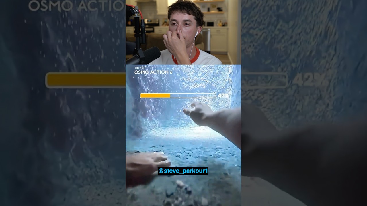 Underwater Breath Holding Challenge 😱🤯