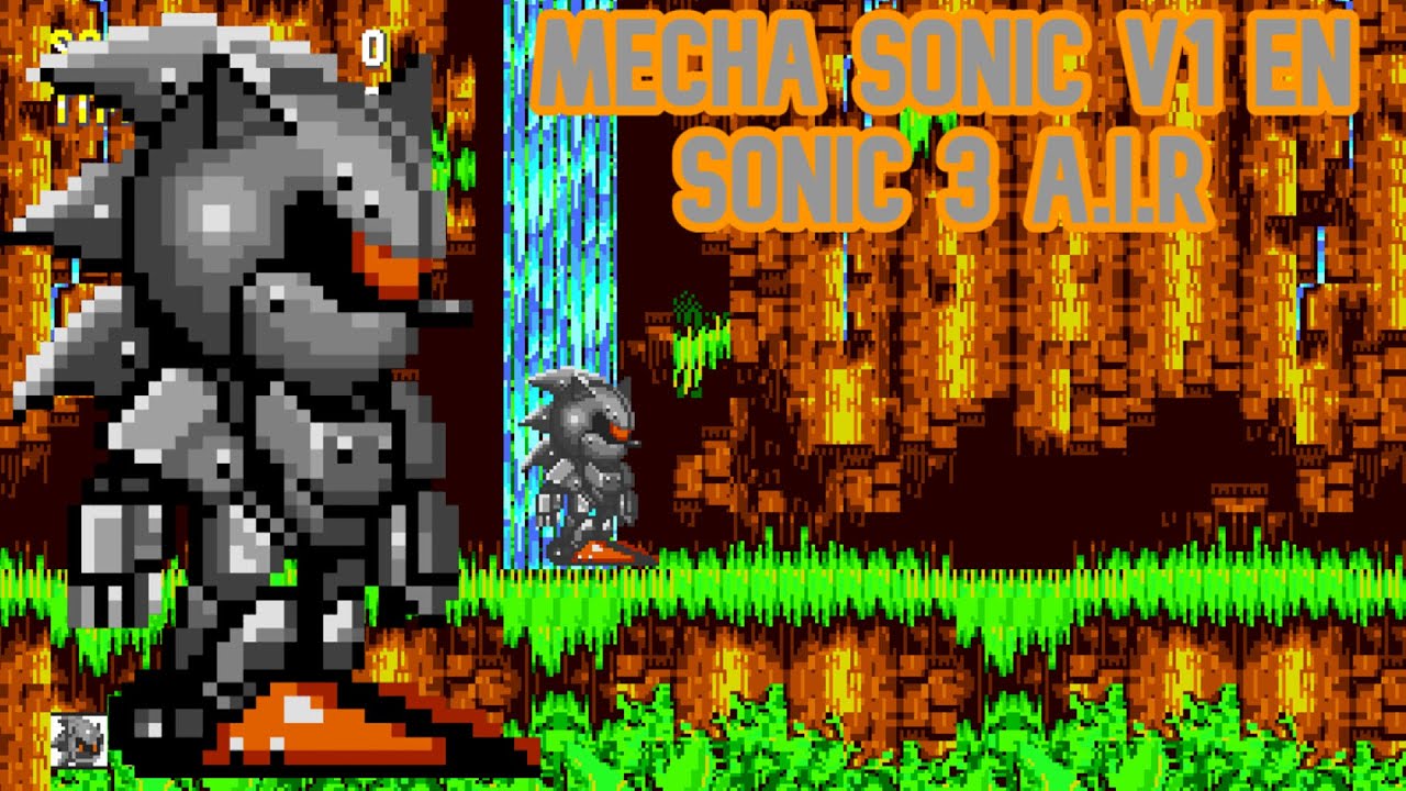 Metal Sonic Over Mecha Sonic [Sonic 3 A.I.R.] [Mods]