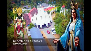 St Ambrose Church Edavanakad Dron Shoot