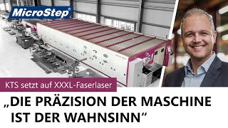 Stahlbauunternehmen KTS profitiert von XXXL-Faserlasersystem