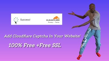 Add Cloudflare Captcha In Your Website For Free 💖