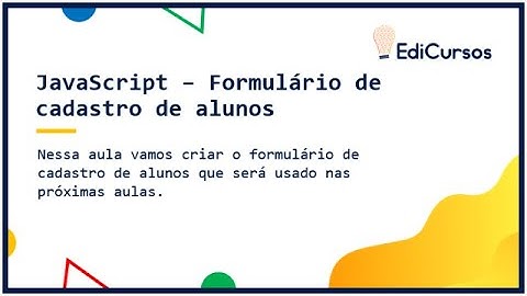 Aula 14 - Criando formulário de cadastro de alunos