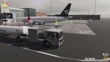 Fueling a Boeing 737 MAX 8 | Tutorials | Airport sim | Episode 8