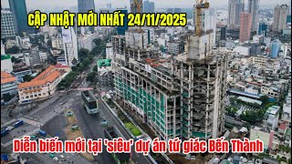 Cận Cảnh Dự Án Tứ Giác Bến Thành Và 34 Tôn Đức Thắng Đang Treo Ở Trung Tâm Tp Hcm