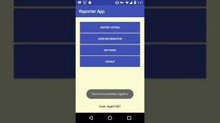 Odoo android voting results report system