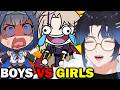 VTuber Reacts To Hololive EN Boys VS Girls FUNNIEST MOMENTS!