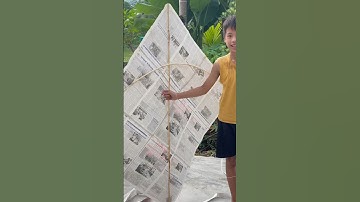 Diều Giấy Khổng Lồ!! #shorts #thadieu #dieu