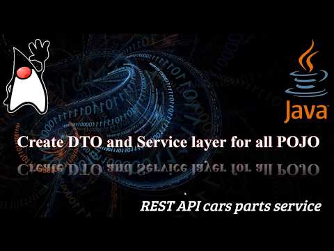 [5.1] Create Repository, DTO and Service layer for all POJO