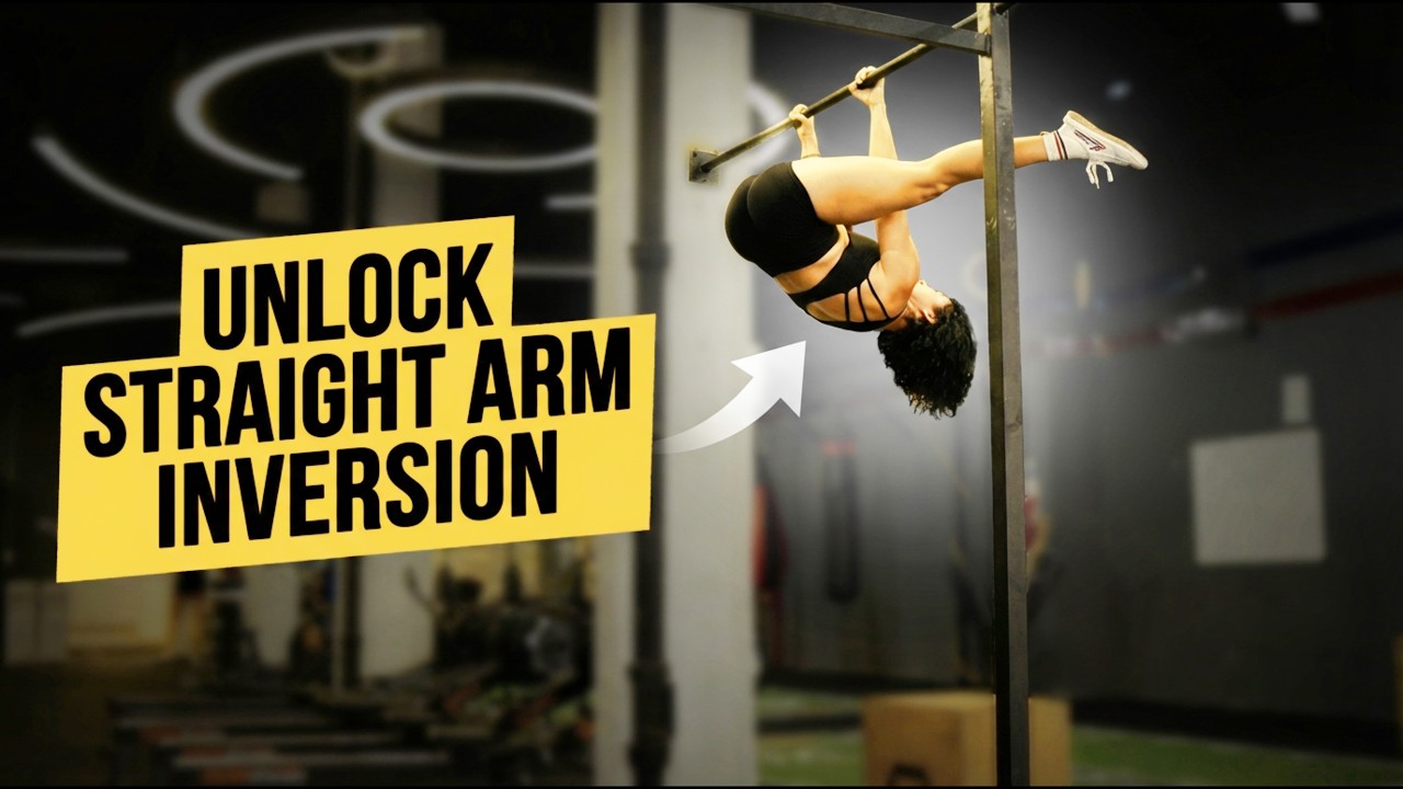 Unlock Straight Arm Inversion. Step-by-Step for Real Strength - YouTube
