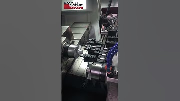 How to process the metal workpiece by a dual spindle CNC lathe with a fully automatic solution part1