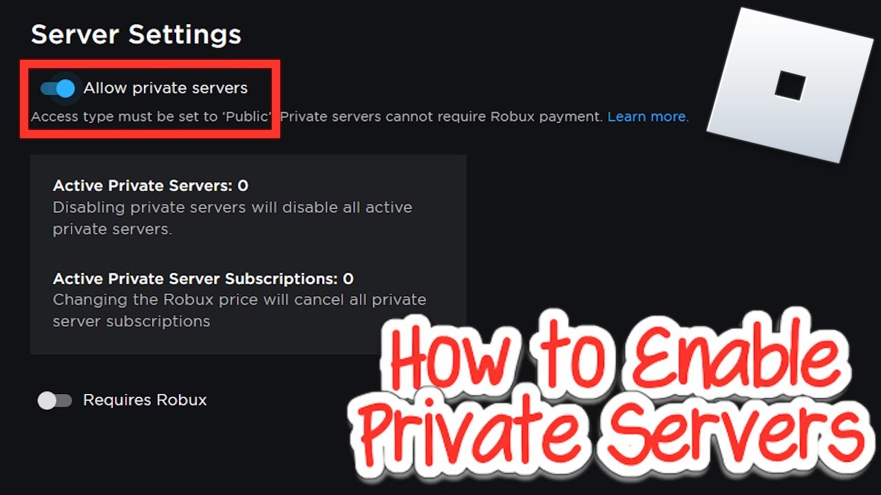 Private Servers - Roblox