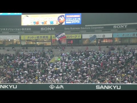 ヤクルトスワローズ ラッキー7～福岡ヤフオクドーム 2016.3.12