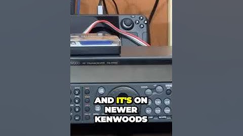 Unbelievable Hack: Adding Waterfall Capability to an Old Kenwood Radio