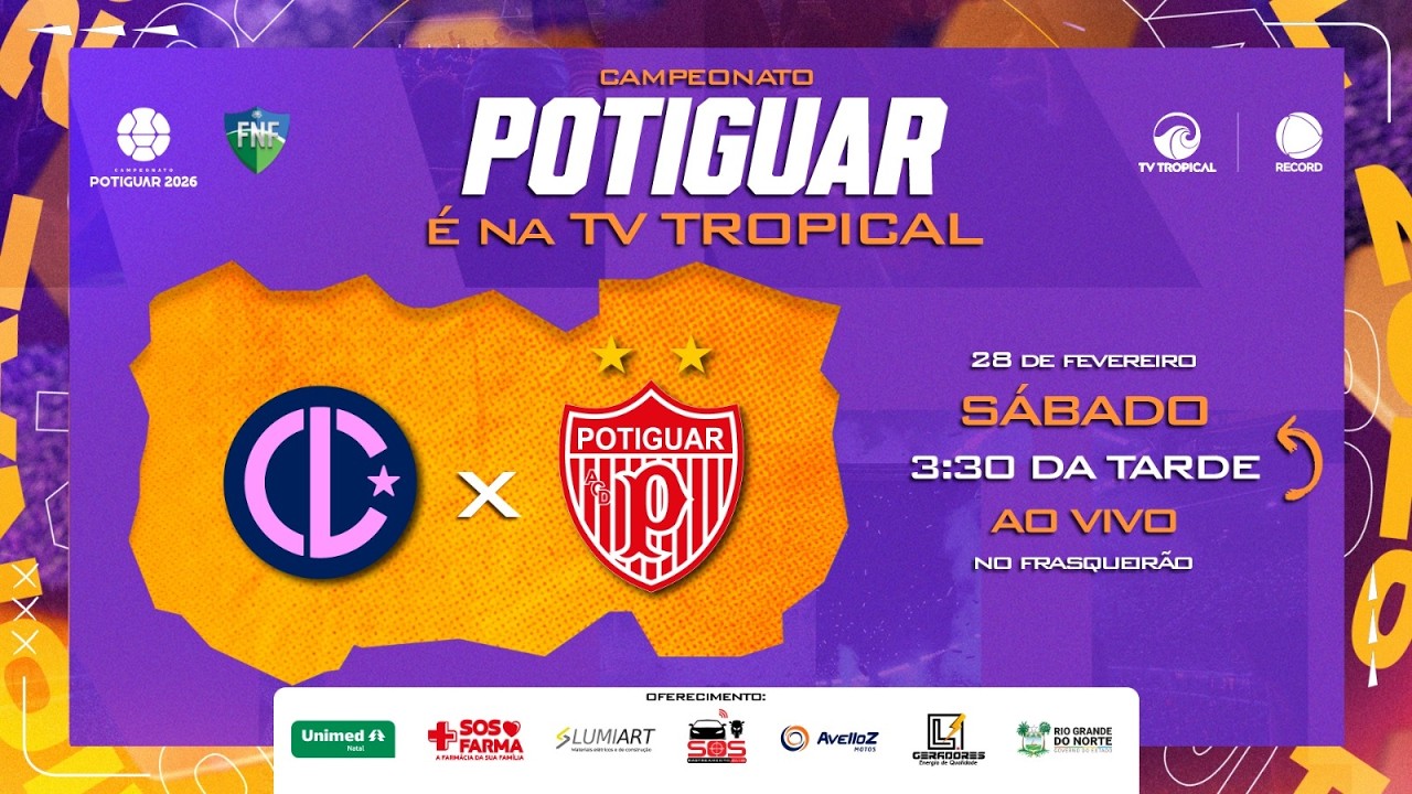 Campeonato Potiguar 2026 - LAGUNA X POTIGUAR  28/02/2026