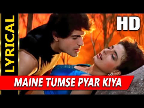 Maine Tumse Pyar Kiya With Lyrics | Kumar Sanu, Sadhana Sargam |Aulad Ke Dushman 1993 Songs | Armaan