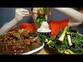 MUKBANG 돼지갈비찜(Braised pork ribs)에 당면사리필수! 아기배추겉절이 요리 먹방 ASMR SOCIAL EATING SHOW