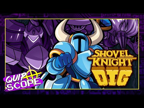 Shovel Knight Dig [GAMEPLAY & IMPRESSIONS] - QuipScope - YouTube