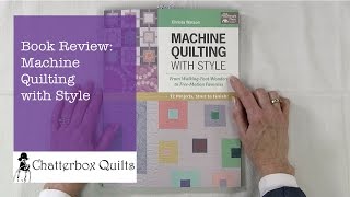Book Review: Machine Quilting with Style