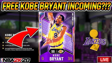 NBA 2K20 MYTEAM - NEW FREE PINK DIAMOND KOBE BRYANT!! GRINDING THE KOBE CHALLENGES!!