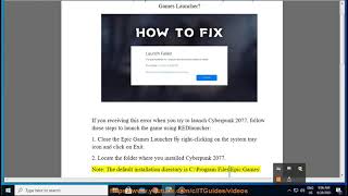 Fix Cyberpunk 2077 error LS-0019-IS-PQR1638 in Epic Games Launcher
