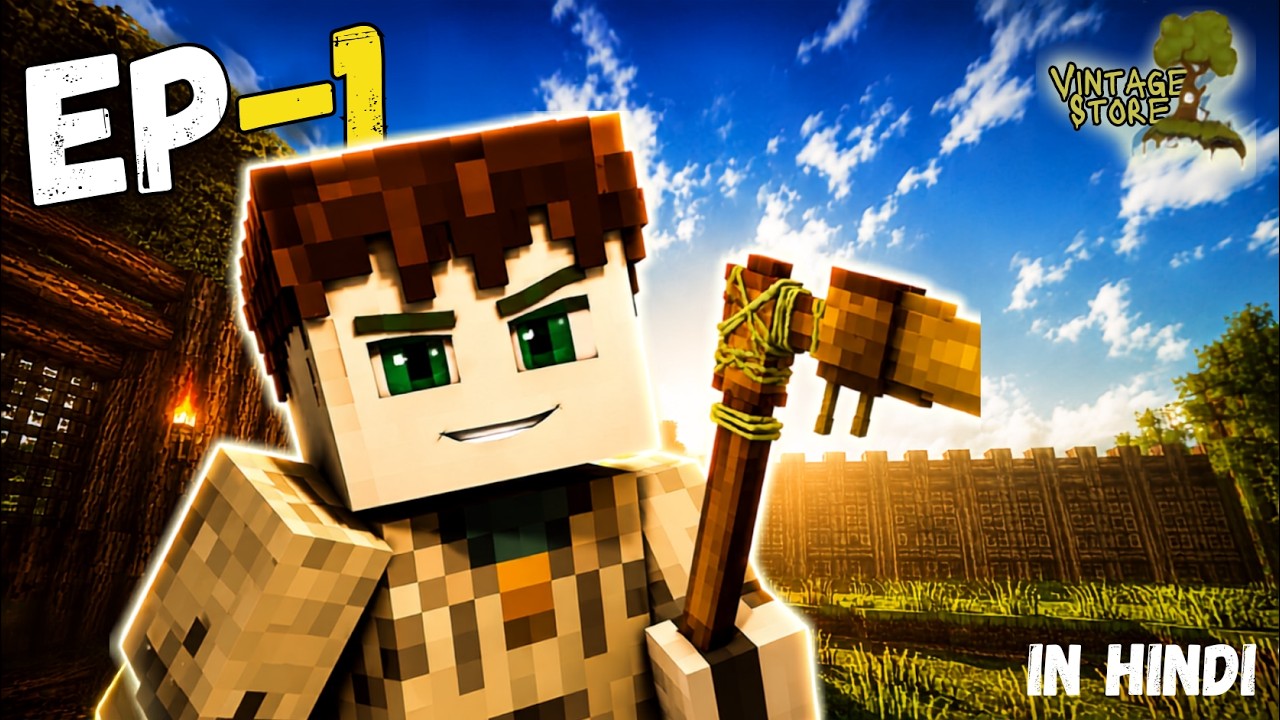 This Game Makes MINECRAFT Look Easy 😳🔥 | Vintage Story Ep 1