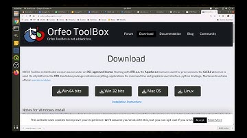 Instalação do Orfeo (OTB) no QGIS