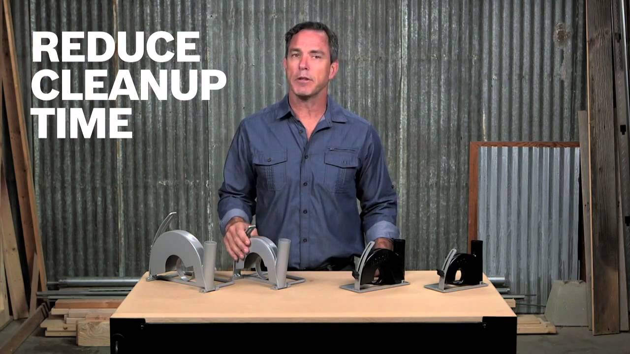 Bosch Angle Grinder Dust Collection Guards Youtube