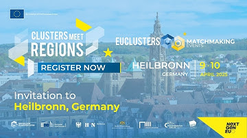 Clusters meet Regions 2025: Invitation to Heilbronn, Germany