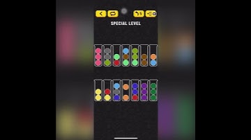 Ball Sort Special Level (after Level 110)