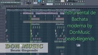 Video thumbnail of "INSTRUMENTAL DE BACHATA MODERNA 2018 zip Fl Studio por (DonMusic)"