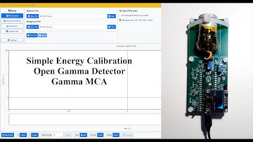 Open Gamma Detector calibration using Gamma MCA