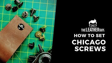 How to Set the Chicago Screw