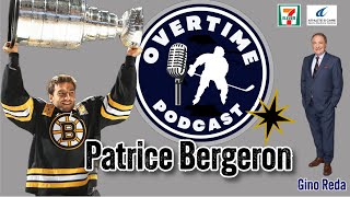 Patrice Bergeron - Boston Bruins Legend - a lock to be a first ballot Hall of Fame inductee!!